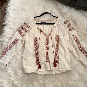 American Eagle Flow Blouse/Top